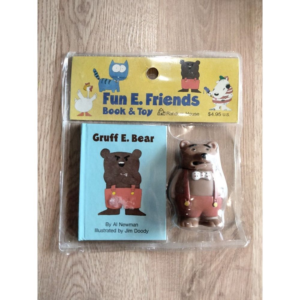 Fun‎ E. Friends Book And Toy Gruff E. Bear